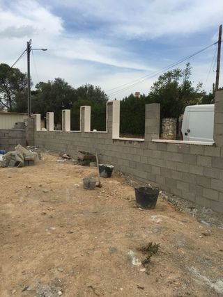 Muros de Obra y piscinas