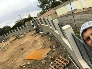 Muros de Obra y piscinas