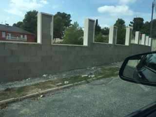 Muros de Obra y piscinas