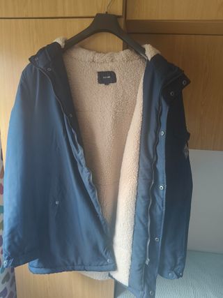 Chaquetón azul marino