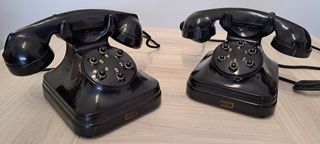 Teléfonos de sobremesa de baquelita