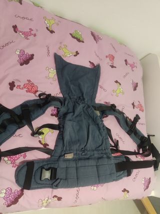 2 Mochilas de porteo Fidella Fusión Chevron denim