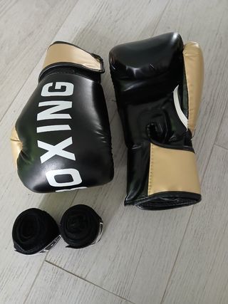Guantes de boxeo mujer 