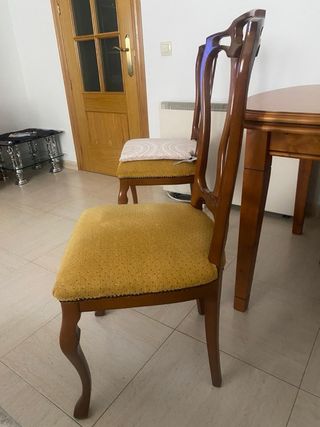 Mesa y sillas comedor