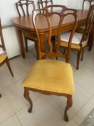 Mesa y sillas comedor
