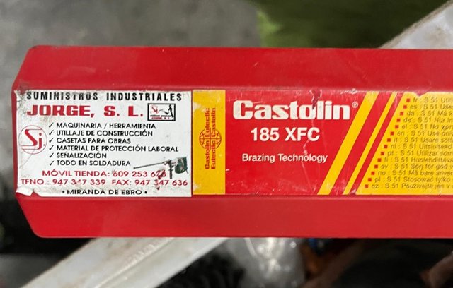 ELECTRODO CASTOLIN EUTECTIC 185 XFC - 4 MM