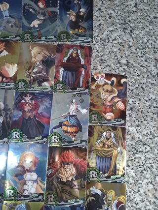 Set 39 carte the card of god One piece