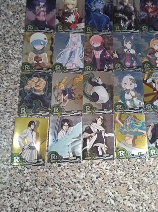 Set 39 carte the card of god One piece