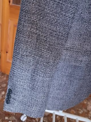 Chaqueta americana gris Hombre Talla M 
