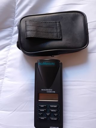 Medidor laser-sin pilas