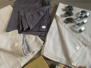 Zara Home Caminos de mesa servilleteros acero 20