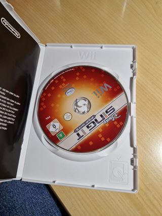 Juego sing it wii