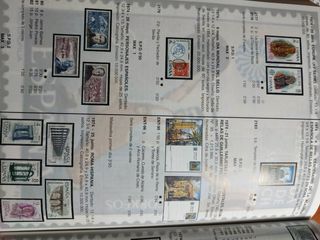Libro catálogo de sellos 1850-2005 filatelia