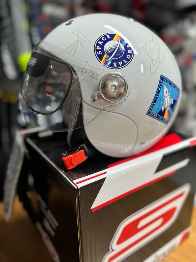 casco jet da bambino Sline space