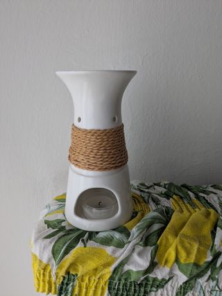 Porta candela - profumatore - incenso