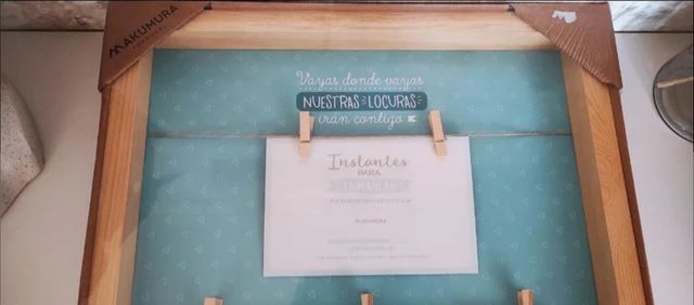 Moldura fotográfica de liquidação