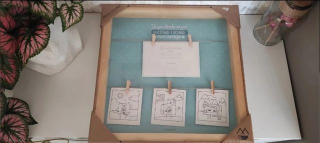 Moldura fotográfica de liquidação