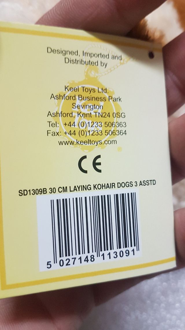 Perrito de peluche Bulldog 30cm