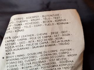 Chaqueta de Aviador de cuero