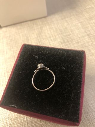 Anillo plata citrino