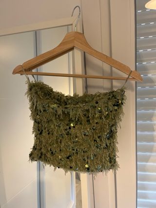 Top plumas zara