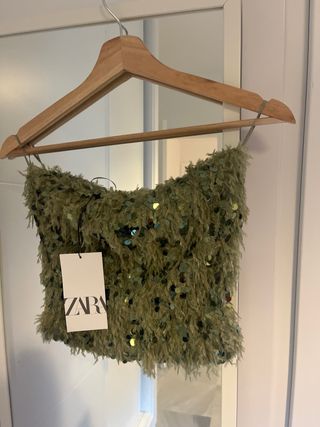 Top plumas zara