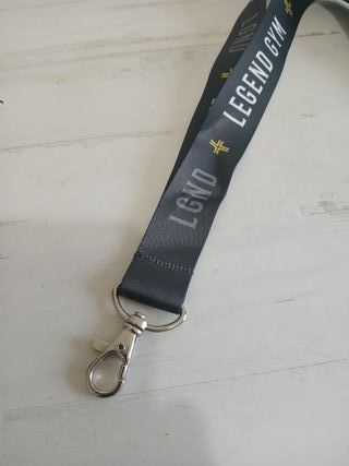 Fita Porta Chaves Keychain Pescoço Ribbon Ginásio