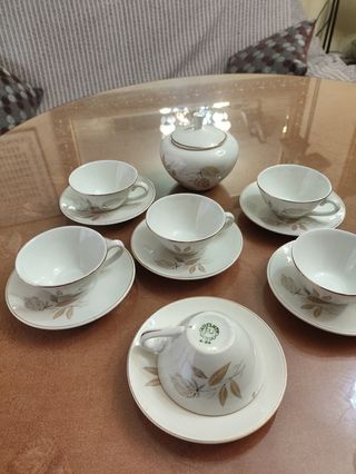 Juego vintage de café/ té San Claudio (Oviedo)