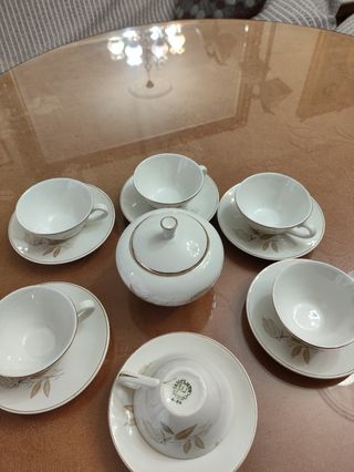 Juego vintage de café/ té San Claudio (Oviedo)