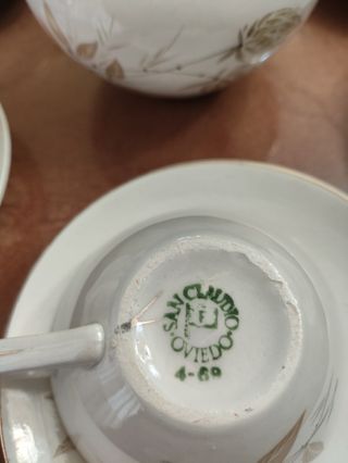 Juego vintage de café/ té San Claudio (Oviedo)