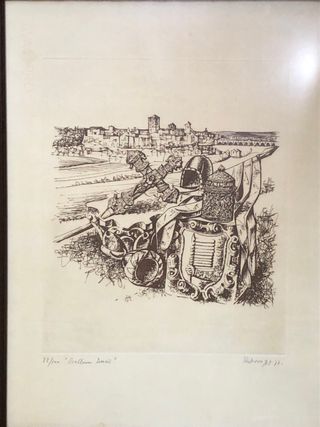 Grabados cuadro Antonio Pedrero arte pintor zamora