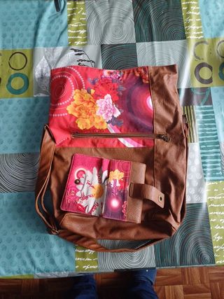 Bolso Desigual y cartera