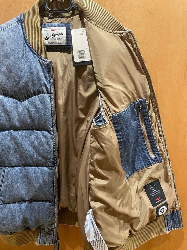 Levis chaleco vaquero y plumifero