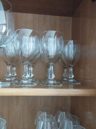 Vajilla de cristal
