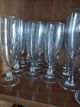 Vajilla de cristal