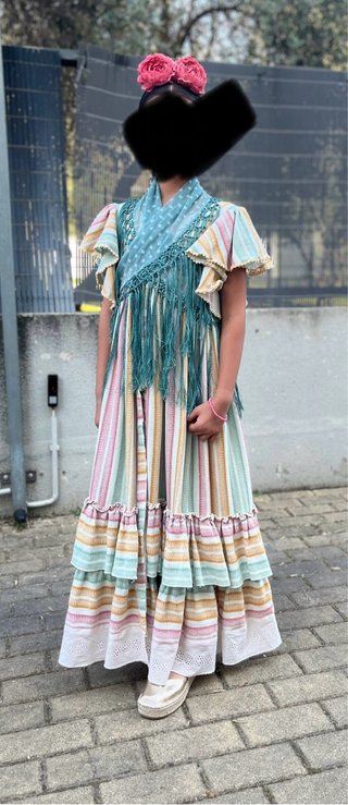 Traje flamenca niña