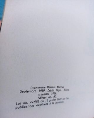 BLAKE ET MORTIMER SOS MÉTÉORES 1959 E.P. JACOBS