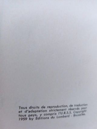 BLAKE ET MORTIMER SOS MÉTÉORES 1959 E.P. JACOBS