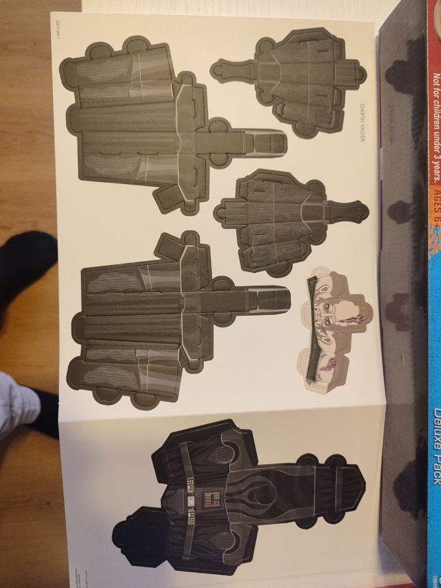 Lote Star Wars Blueprints paper craft