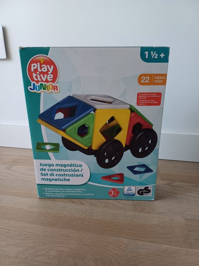 Juego magnético construcción