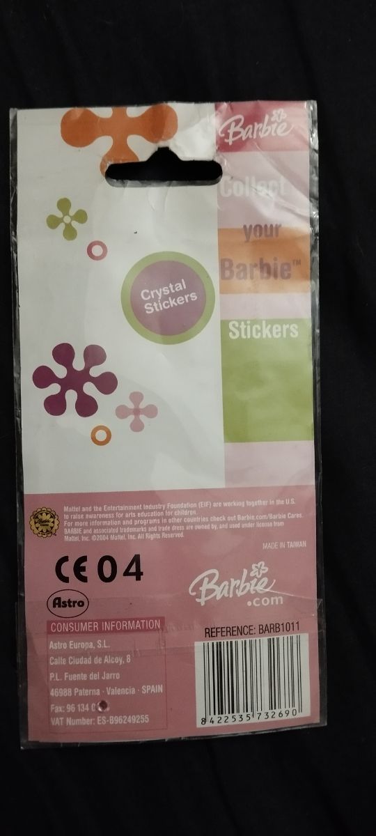 Pegatinas BARBIE 2004
