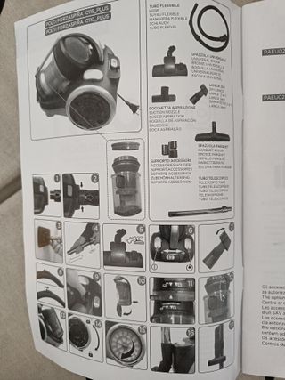 Aspirador POLTI Forzaspira Cyclonic 800 WATT