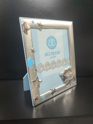 Porta foto cornice in argento 15x20cm mai usato