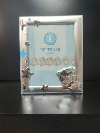 Porta foto cornice in argento 15x20cm mai usato