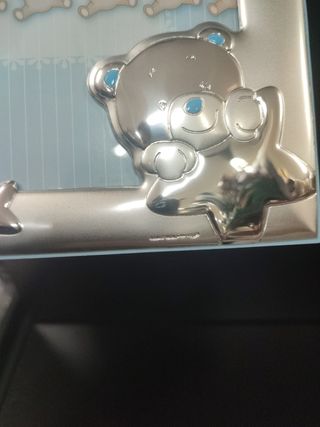 Porta foto cornice in argento 15x20cm mai usato