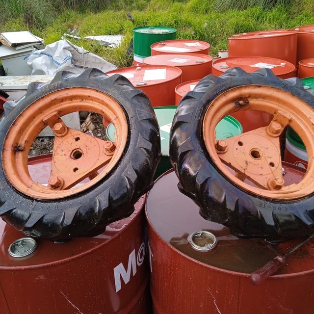 Ruedas de tractor 🚜