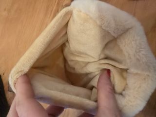 Cuscino peloso scaldamani Love amore