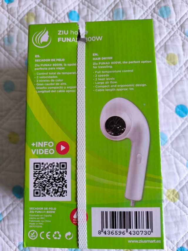 Secador pelo Ziu Home