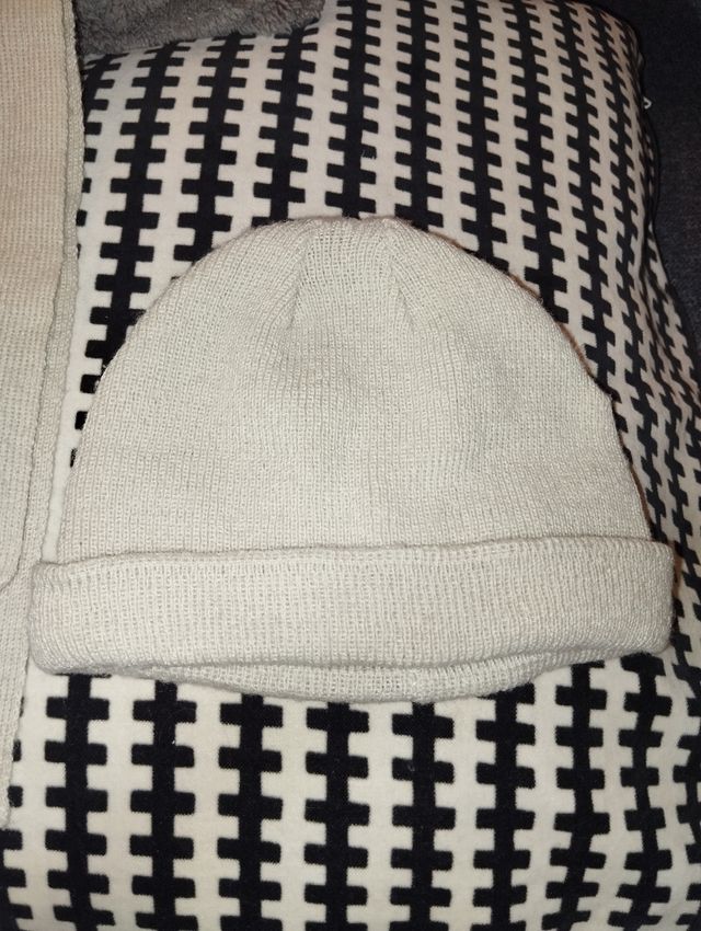 Juego de gorro y bufanda bebé 6-9 meses