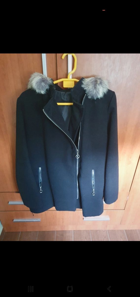 Abrigo de paño de mujer